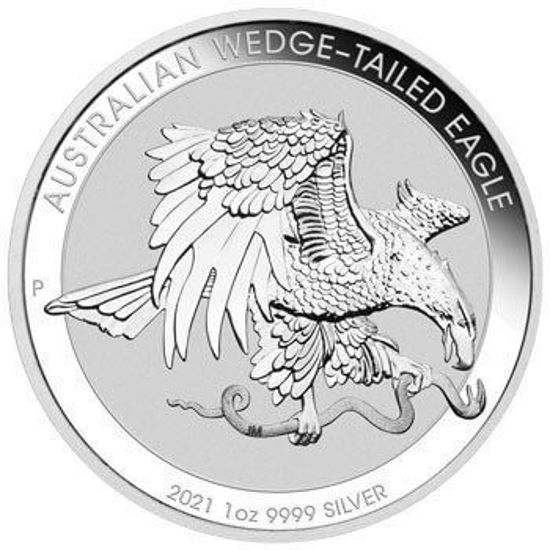 Image de Australian 2021 Wedge-Tailed Eagle, 1 oz Argent