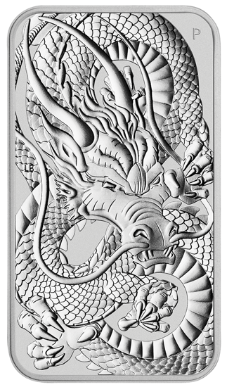 Imagen de Australian 2021 “Dragon” (Perth Mint), 1 oz Plata