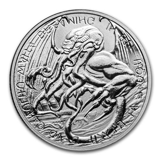 Picture of Tokelau 2021 The Great Old Ones: Cthulhu, 1 oz Silver