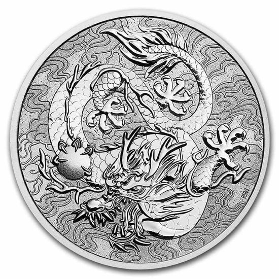 Picture of Australia 2021 Chinese Myths and Legends - Dragon, 1 oz Silver