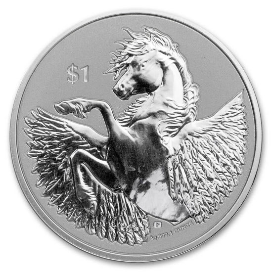 Picture of British Virgin Islands 2021 "Pegasus", 1 oz Silver