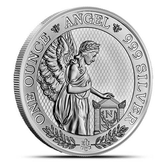 Picture of Saint Helena 2021 Napoleon Angel, 1 oz Silver