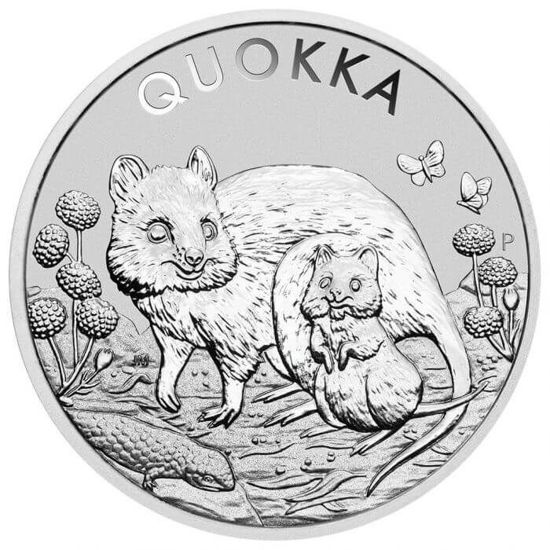 Imagen de Australian 2021 Quokka, 1 oz plata