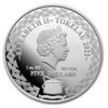 Picture of Tokelau 2021 Owls: Great Horned Owl, 1 oz Silver