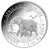 Picture of Somalia Elephant 2022, 1 oz Silver