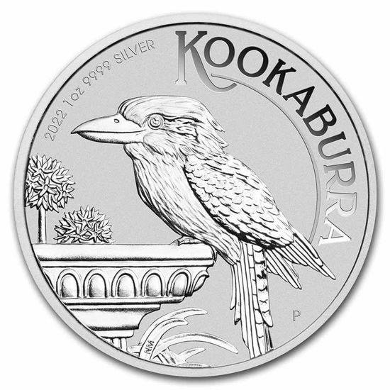 Imagen de Australian Kookaburra 2022, 1 oz Plata