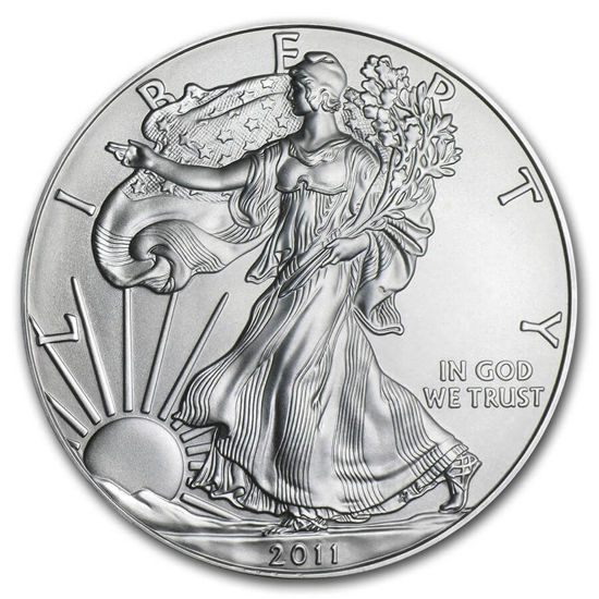Bild von American Silver Eagle 2011, 1 oz Silber