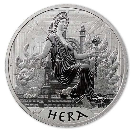 Bild von Tuvalu 2022 Gods of Olympus - Hera, 1 oz Silber