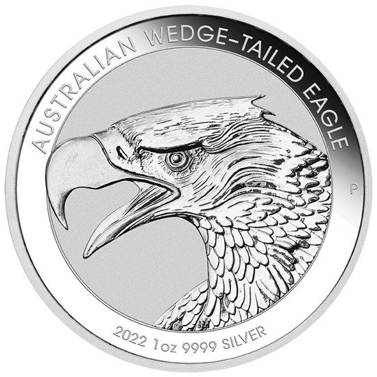 Bild von Australien 2022 Wedge-Tailed Eagle, 1 oz Silber