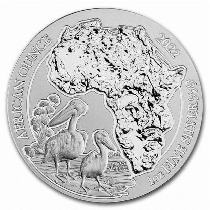 Picture of Rwanda 2022 “Pelican”, 1 oz Silver