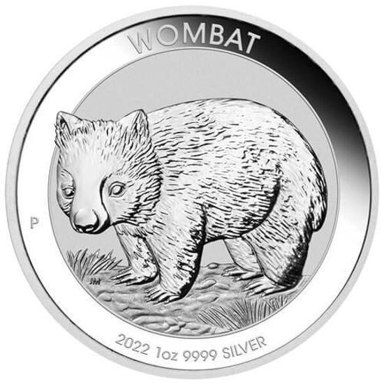 Bild von Australien Wombat 2022, 1 oz Silber