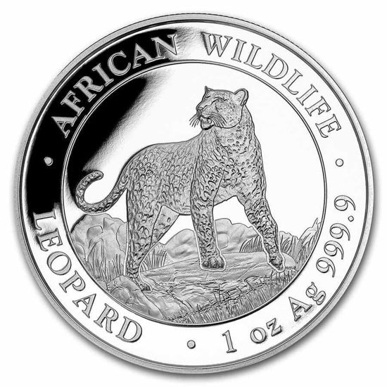 Imagen de Somalia Leopard 2022, 1 oz Plata