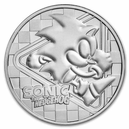 Bild von Niue 2022 Sonic the Hedgehog, 1 oz Silber