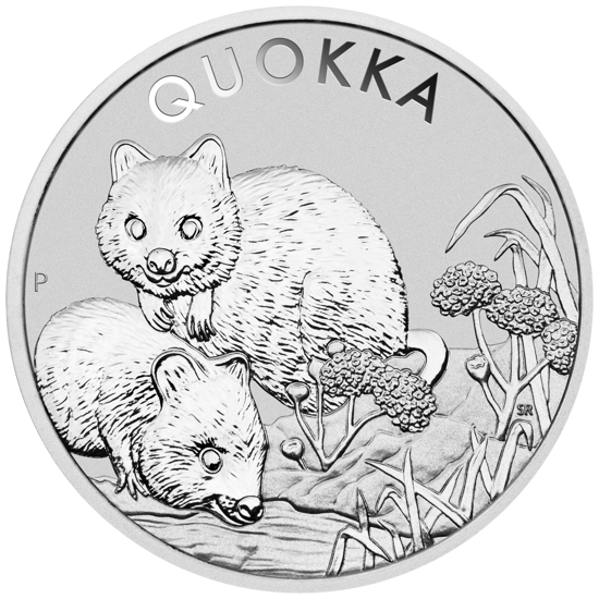 Imagen de Australian 2022 Quokka, 1 oz plata