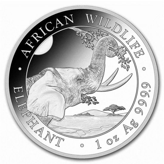 Bild von Somalia Elefant 2023, 1 oz Silber