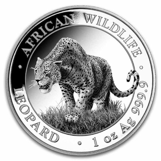 Bild von Somalia Leopard 2023, 1 oz Silber