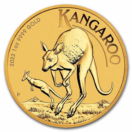 Imagen de Australian 2022 “Kangaroo” (Perth Mint), 1 oz Oro