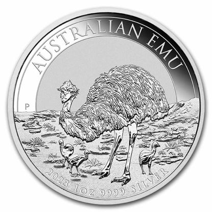 Picture of Australian Emu 2023, 1 oz Silver
