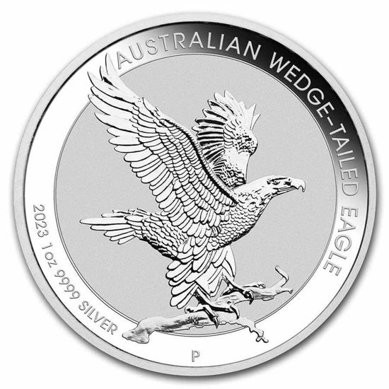 Picture of Australian 2023 Wedge-Tailed Eagle, 1 oz Silver