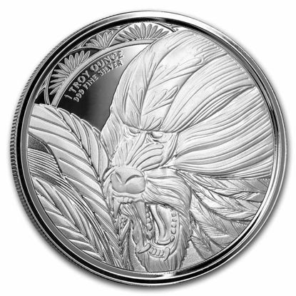 Picture of Cameroon 2022 "Mandrill", 1 oz Silver